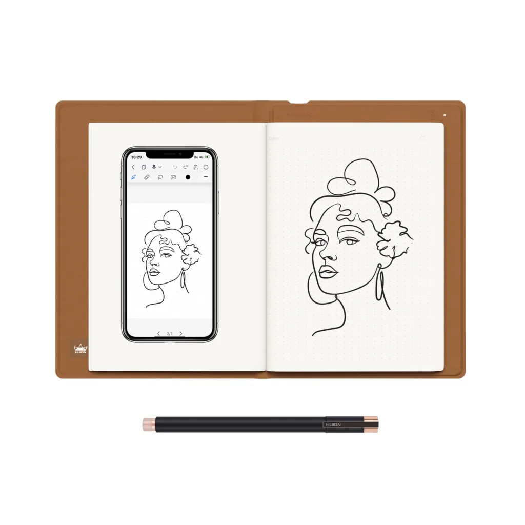 کاغذ دیجیتالی هوئیون مدل Note X10