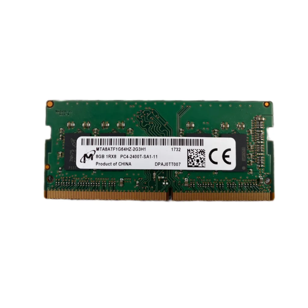 رم لپ تاپ DDR4 دو کاناله 2400 مگاهرتز میکرون مدل 2400 ظرفیت 8 گیگابایت