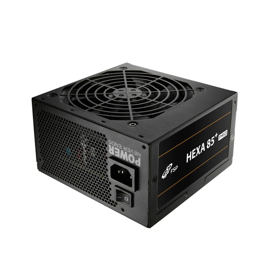 منبع تغذیه کامپیوتر اف اس پی مدل HEXA 85+PRO 450W