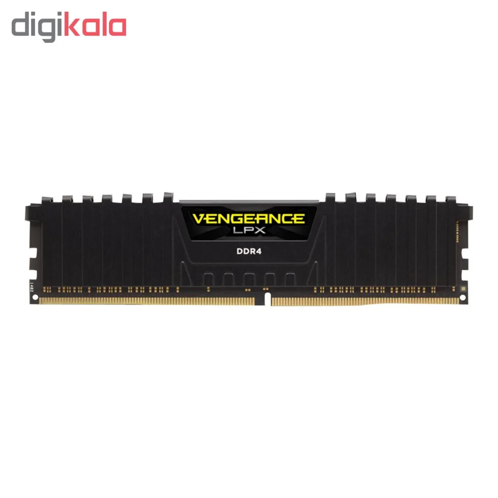 رم دسکتاپ DDR4 دو کاناله 3200 مگاهرتز CL16 کورسیر مدل Vengeance LPX ظرفیت 32 گیگابایت