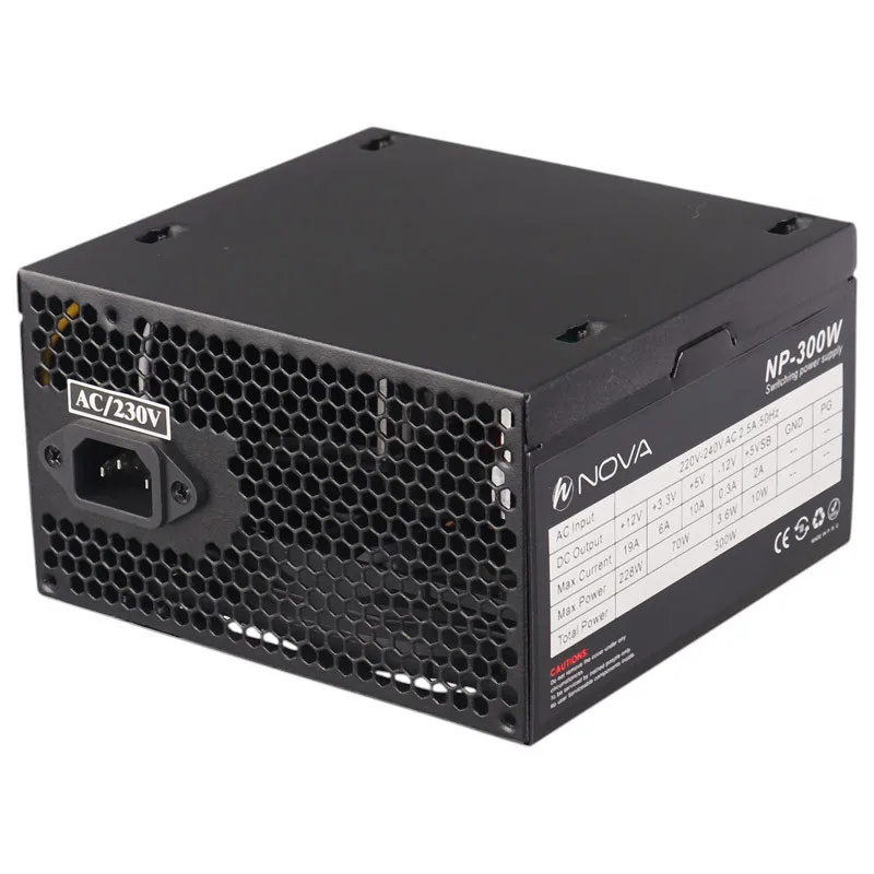 منبع تغذیه کامپیوتر 300 وات ان نوا مدل NP-300