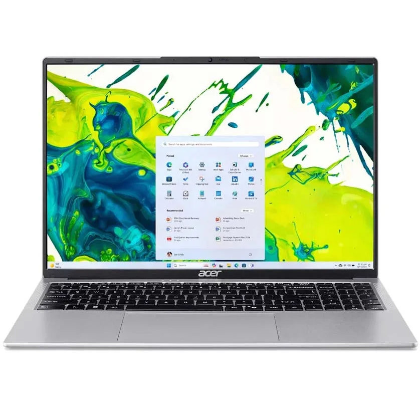 لپ تاپ 16 اینچی ایسر مدل Aspire Lite AL16-54P-39U1-i3 1305U-32GB DDR5 4800MHz-512GB SSD-IPS - کاستوم شده