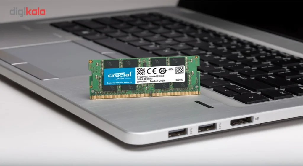 رم لپ تاپ کروشیال مدل DDR4 2400MHz ظرفیت 8 گیگابایت