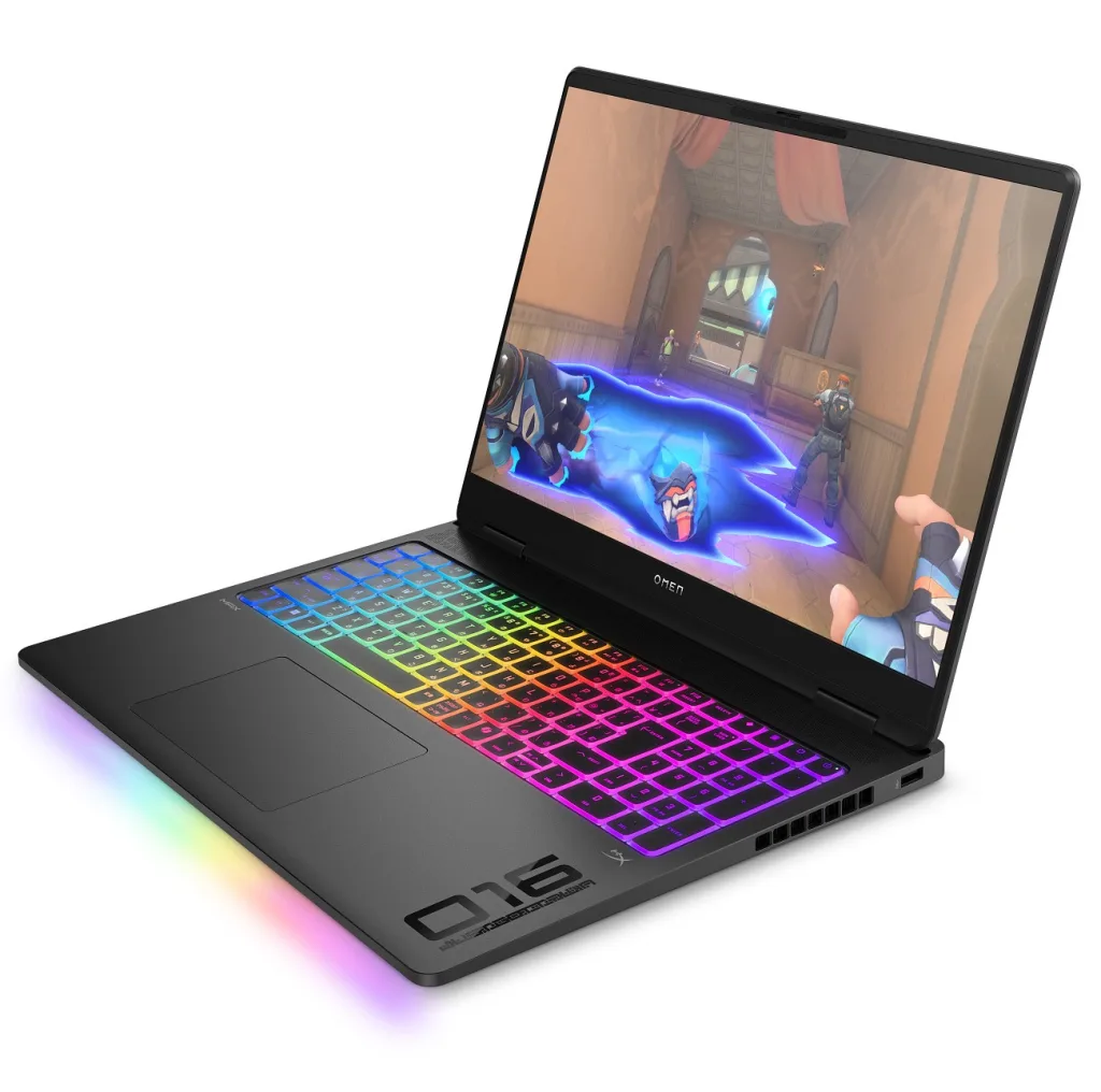 لپ تاپ 16 اینچی اچ‌ پی مدل OMEN MAX 16-ah0097nr-Core Ultra 9 275HX-RTX5080 16GB-32GB DDR5 5600MHz-2TB SSD-QHD 240Hz-W - کاستوم شده