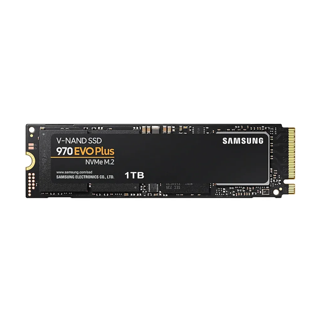اس اس دی اینترنال PCIe Gen3 x4 سامسونگ مدل 970 EVO PLUS  ظرفیت 1 ترابایت