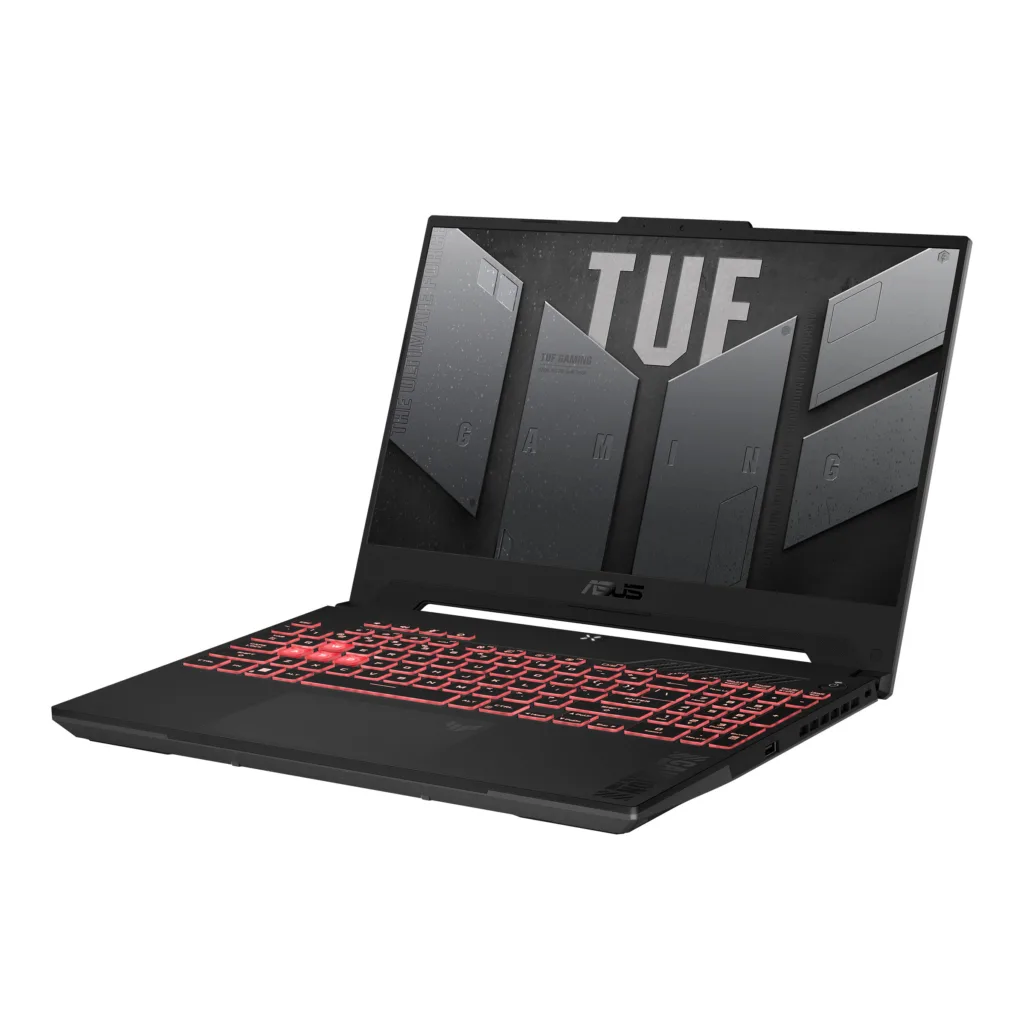 لپ تاپ 15.6 اینچ ایسوس مدل TUF Gaming A15 (2024) FA507UI-LP034W-R9 8945HS-32GB DDR5 5600MHz-1TB SSD-RTX4070 8GB-FHD 144Hz-W - کاستوم شده