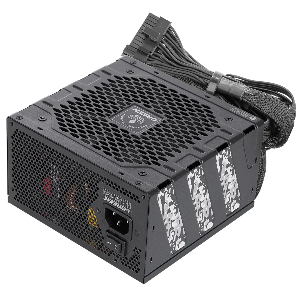 منبع تغذیه کامپیوتر 700W وات گرین مدل GP700A-GED V3.1 (ATX 3.1)
