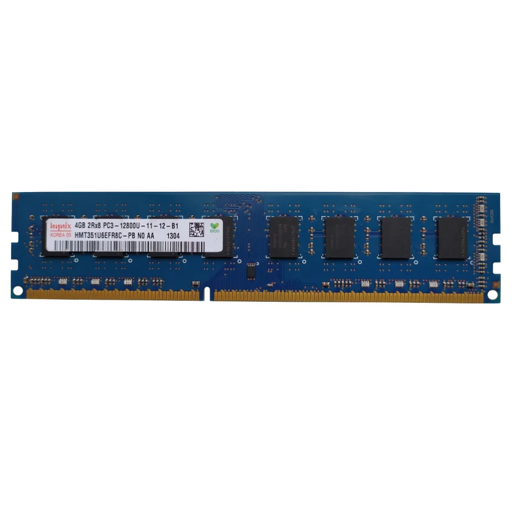 رم دسکتاپ DDR3 تک کاناله12800 مگاهرتز CL11 هاینیکس مدل HMT351U6EFR8C ظرفیت 4 گیگابایت
