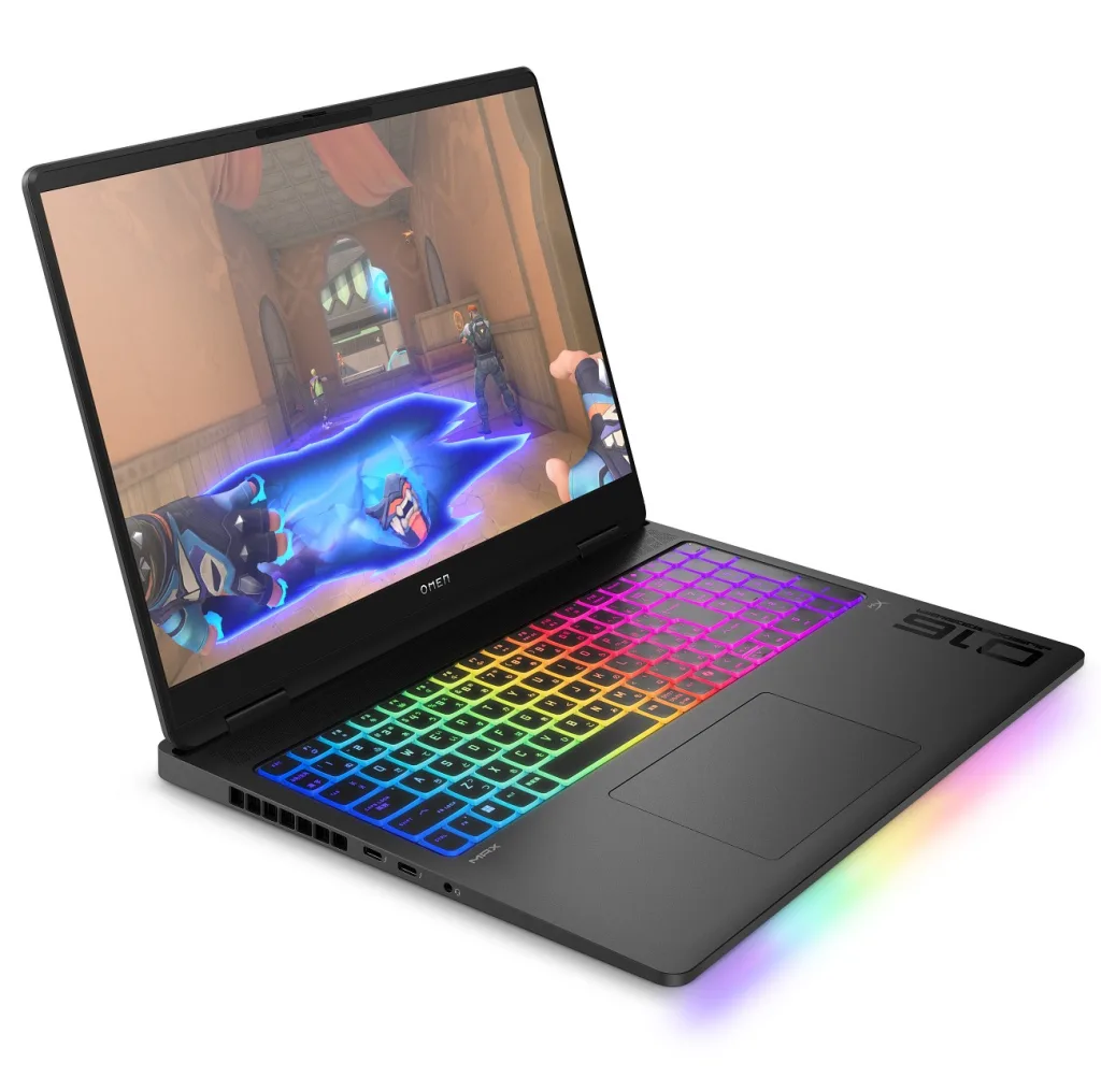 لپ تاپ 16 اینچی اچ‌ پی مدل OMEN MAX Gaming 16-ah0097nr-Core Ultra 9 275HX-RTX5080 16GB-32GB DDR5 5600MHz-1TB SSD-QHD 240Hz-W