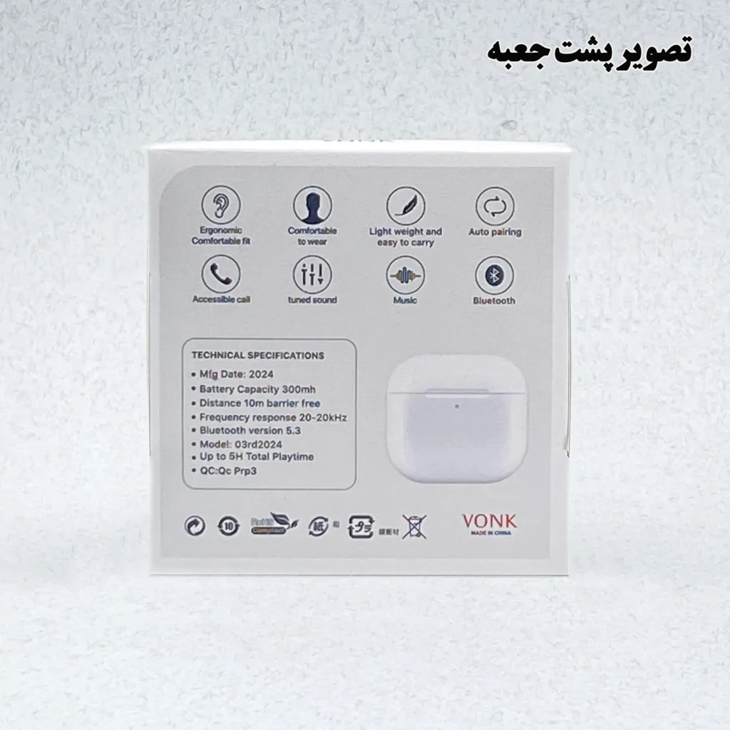 هدفون بلوتوثی وونک مدل 4-UF450