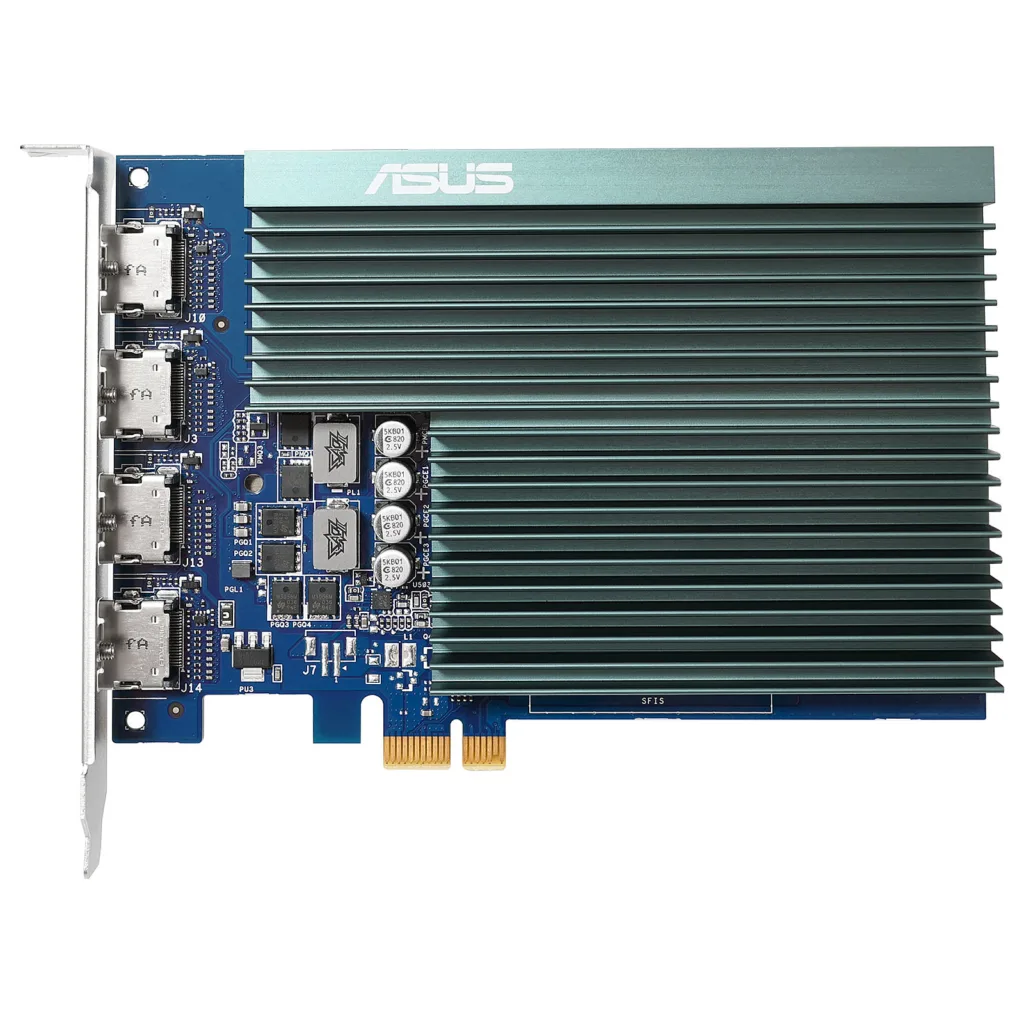 کارت گرافیک مبتنی بر intel ایسوس مدل GT730-4H-SL-2GD5