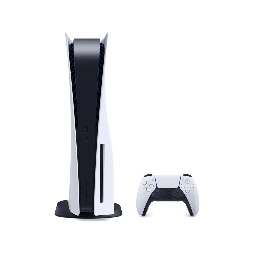 کنسول بازی سونی مدل PlayStation 5 Slim ریجن اروپا سری 2016A نسخه دیسکخور ظرفیت یک ترابایت به همراه بازی EA SPORTS FC 26