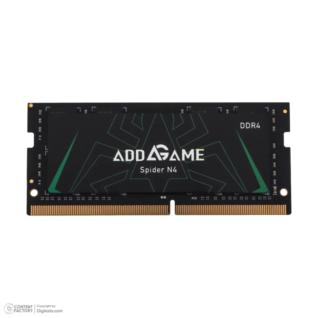 رم لپ تاپ DDR4 تک کاناله 3200 مگاهرتز ادلینک مدل Spider N4 ظرفیت 16 گیگابایت