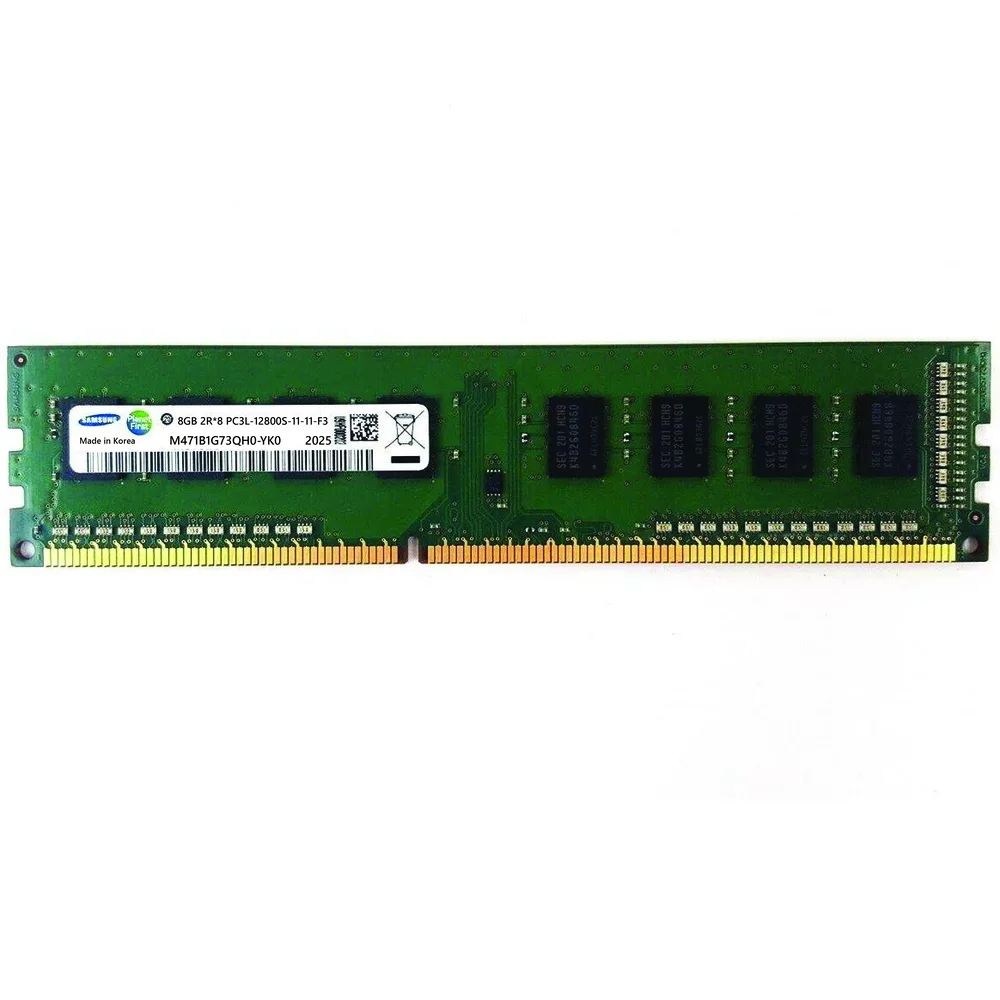 رم دسکتاپ DDR3 تک کاناله 1600 مگاهرتز CL11 سامسونگ مدل PC3L ظرفیت 8 گیگابایت