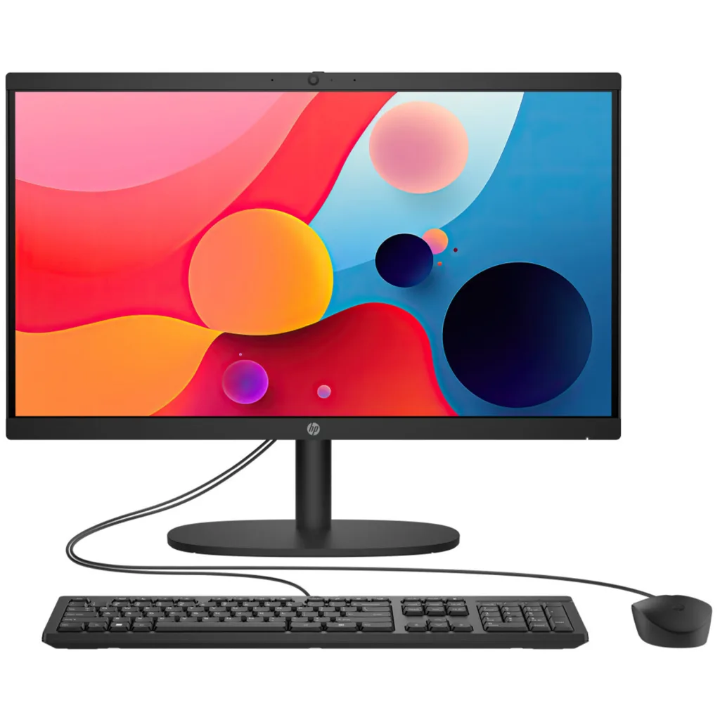 کامپیوتر همه کاره 21.5 اینچ اچ‌ پی مدل DG0013nh با پردازنده Core i3 N300 رم 16 گیگابایت از نوع DDR5 حافظه داخلی یک ترابایت SSD کارت گرافیک UHD Graphics (integrated) نمایشگر از نوع VA