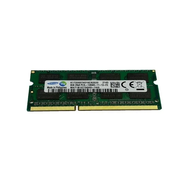 رم لپ‌تاپ DDR3L دو کاناله 1600 مگاهرتز 1600سامسونگ مدل CL12 ظرفیت 8 گیگابایت