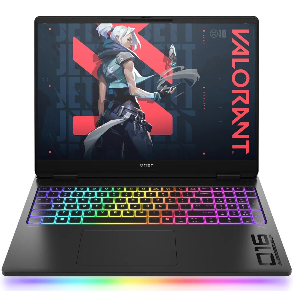لپ تاپ 16 اینچی اچ‌ پی مدل OMEN MAX Gaming 16-ah0097nr-Core Ultra 9 275HX-RTX5080 16GB-32GB DDR5 5600MHz-1TB SSD-QHD 240Hz-W