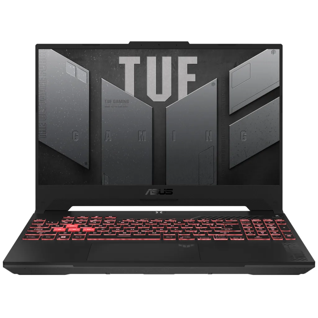 لپ تاپ 15.6 اینچ ایسوس مدل TUF Gaming A15 (2024) FA507UI-LP034W-R9 8945HS-RTX4070 8GB-16GB DDR5 5600MHz-1TB SSD-FHD 144Hz-W
