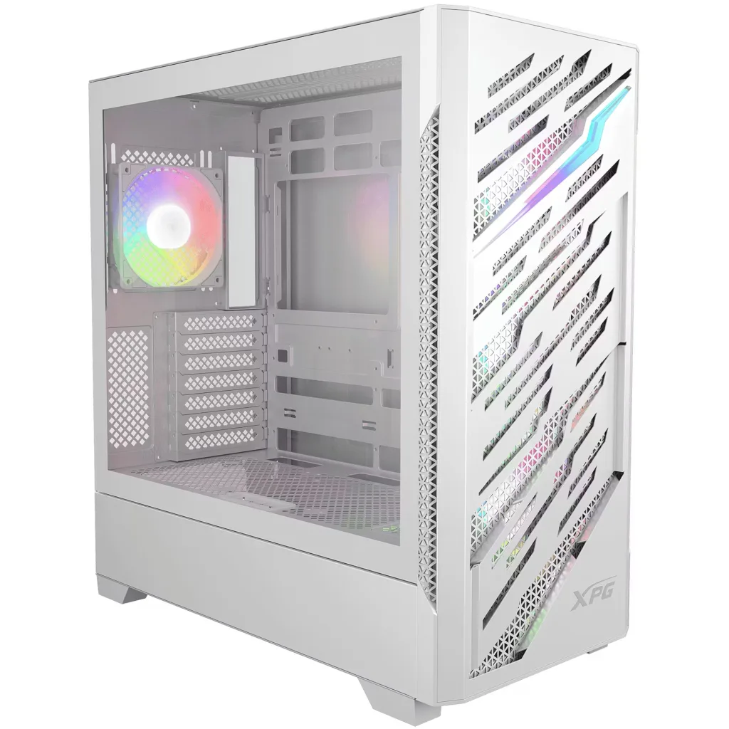 کیس کامپیوتر گیمینگ ای دیتا ایکس پی جی مدل XPG STARKER AIR BTF White