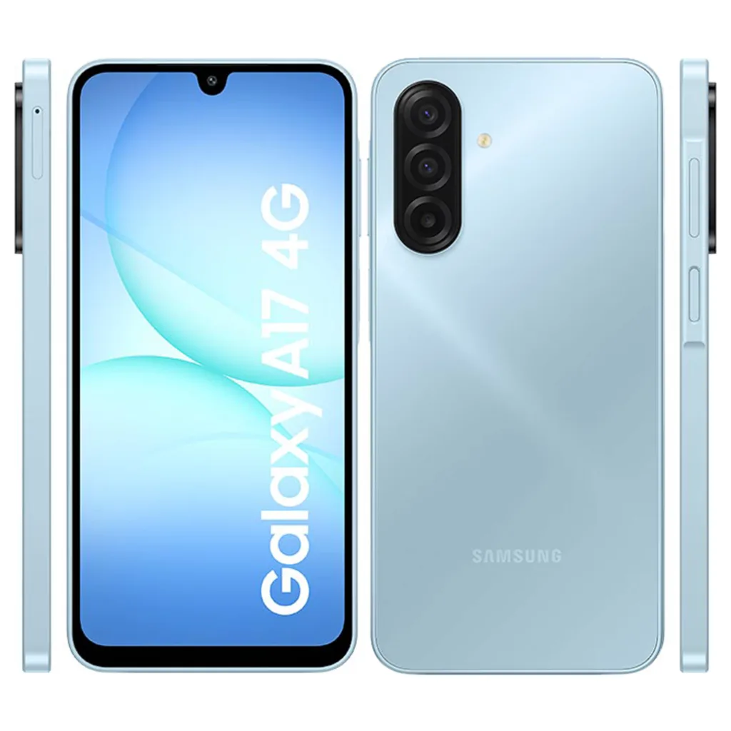 گوشی موبایل سامسونگ مدل Galaxy A17 4G دو سیم کارت ظرفیت 128 گیگابایت و رم 4 گیگابایت - ویتنام - به همراه شارژر 25 وات سامسونگ