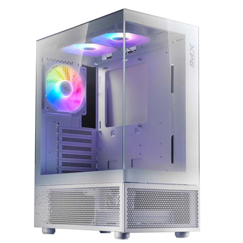 کیس کامپیوتر ای دیتا ایکس پی جی مدل INVADER X MINI WHITE