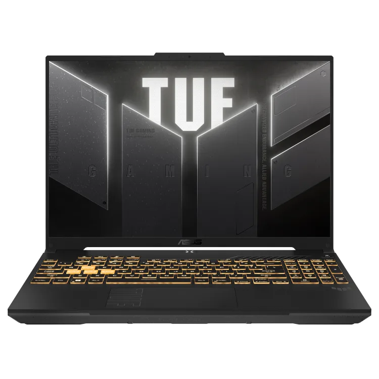 لپ تاپ 16 اینچی ایسوس مدل TUF Gaming F16 FX607VJ-RL184-Core 5 210H-RTX3050 6GB-16GB DDR4 3200MHz-512GB SSD-WUXGA 144Hz