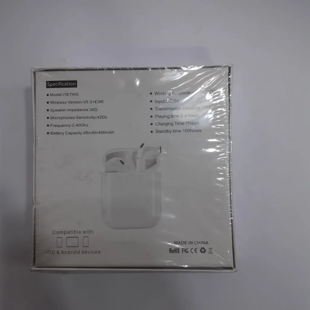 هدست بلوتوثی مدل i18 TWS