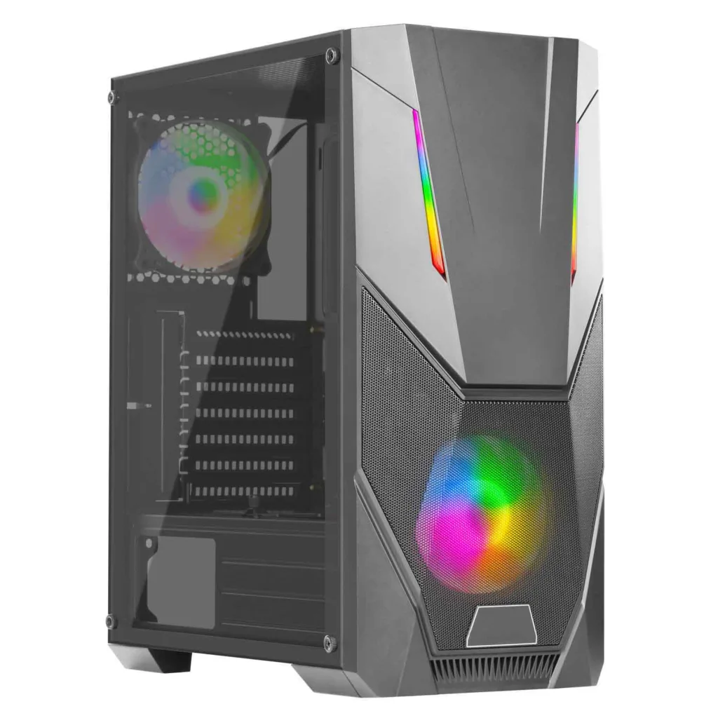 کامپیوتر دسکتاپ مدل H310M-K | 9th Gen-9100F | GTX1650-O4GD6 | RAM 16GB | HDD 1TB + SSD 128GB