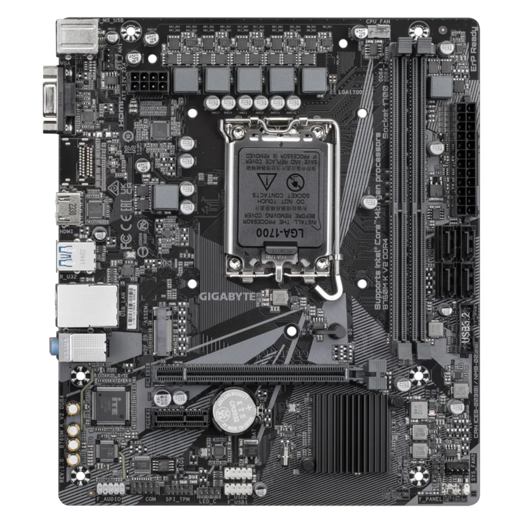 مادربرد گیگابایت مدل B760M K V2 DDR4