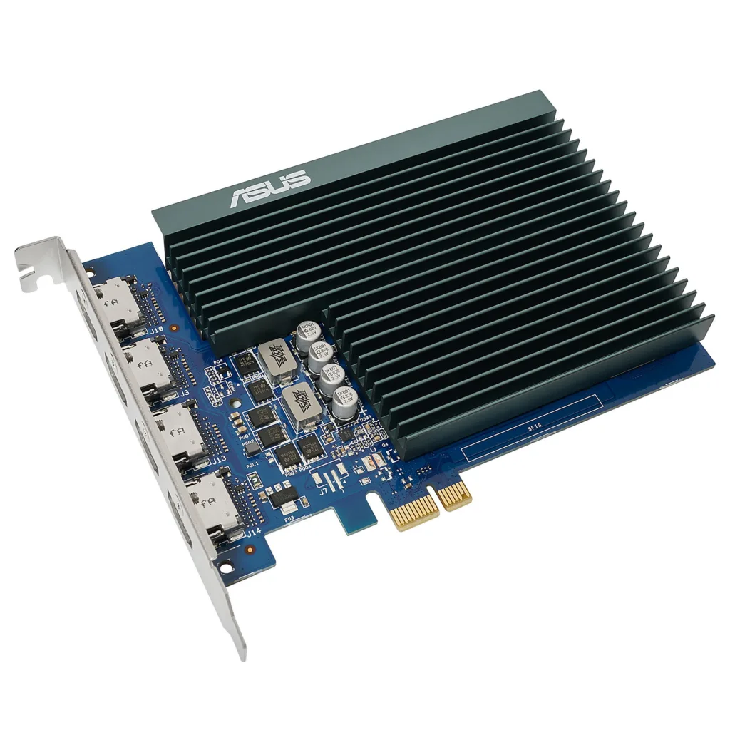 کارت گرافیک مبتنی بر intel ایسوس مدل GT730-4H-SL-2GD5