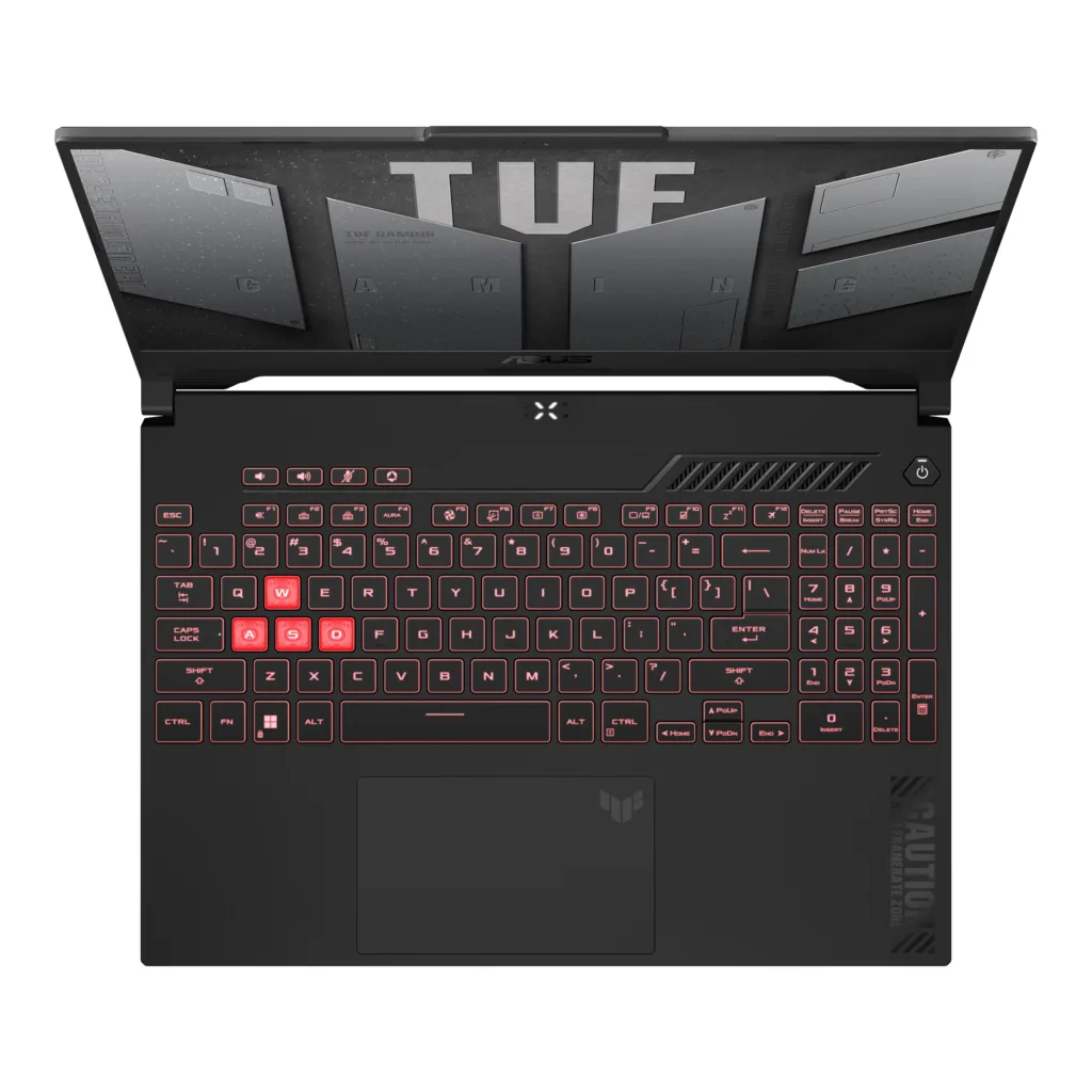 لپ تاپ 15.6 اینچ ایسوس مدل TUF Gaming A15 (2024) FA507UI-LP034W-R9 8945HS-32GB DDR5 5600MHz-1TB SSD-RTX4070 8GB-FHD 144Hz-W - کاستوم شده