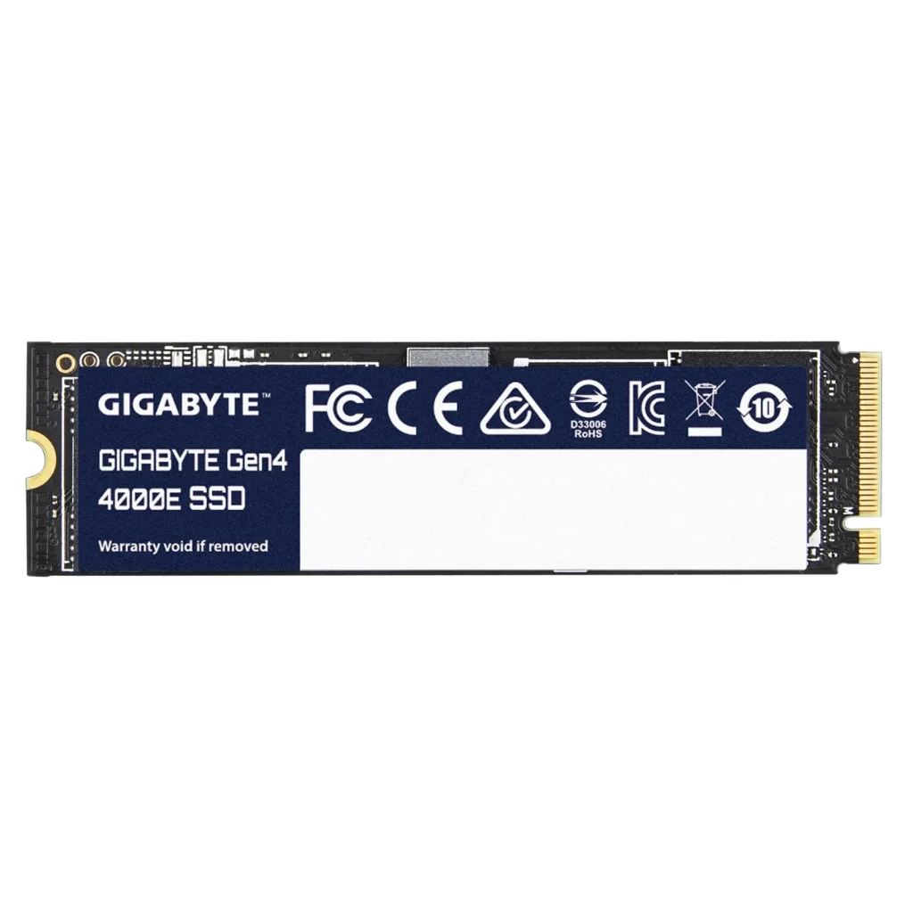 اس اس دی اینترنال PCIe Gen4 x4 گیگابایت مدل 4000E ظرفیت 500 گیگابایت