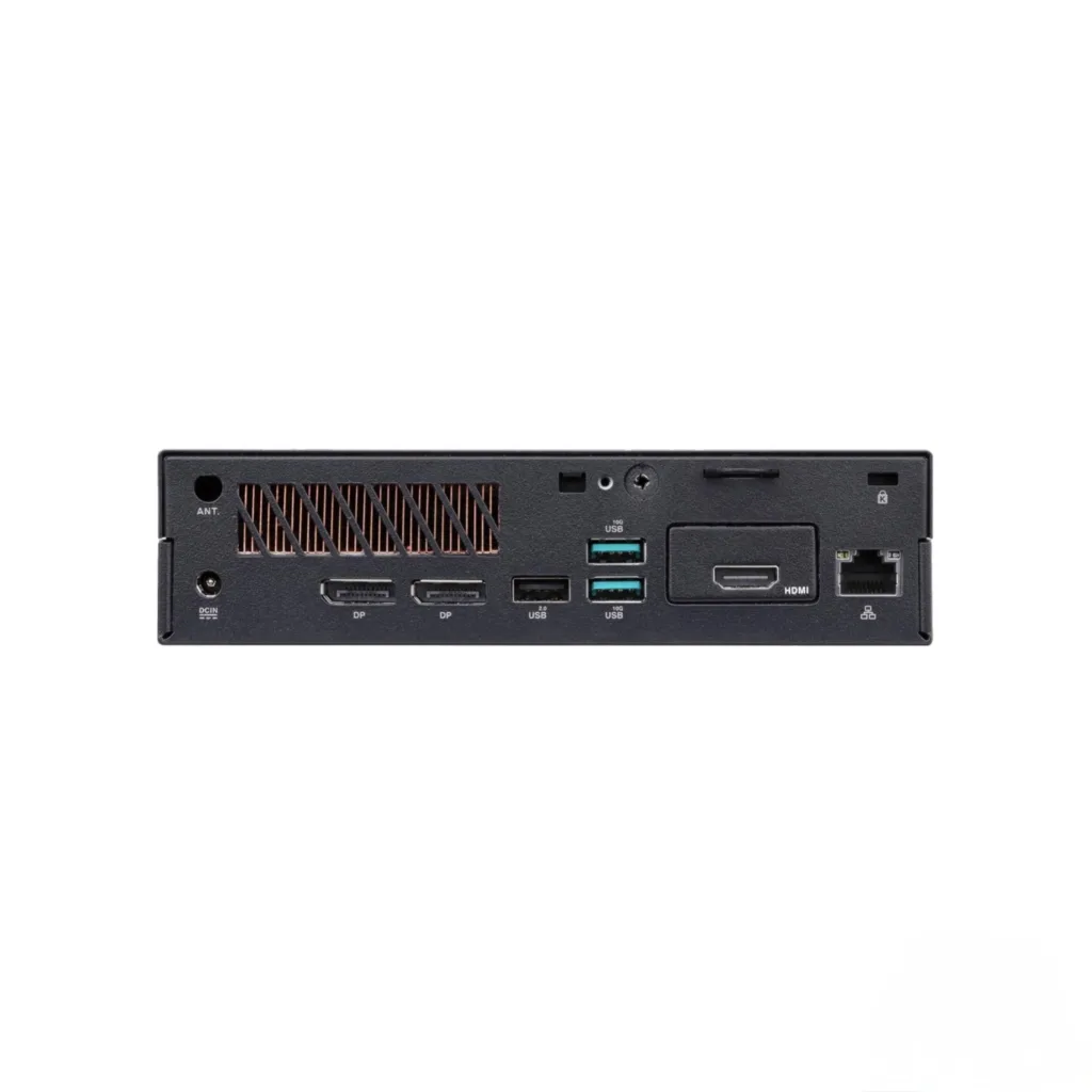 کامپیوتر کوچک ایسوس مدل PB63 با پردازنده Core i5 14400 حافظه SSD با ظرفیت 512 گیگابایت رم DDR5 با ظرفیت 16 گیگابایت پردازنده گرافیکی Intel