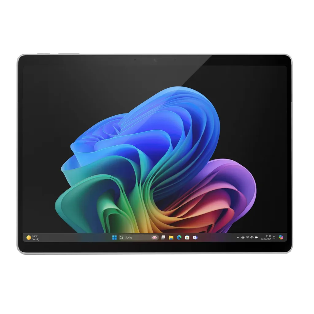 تبلت 13 اینچی مایکروسافت مدل Surface Pro 11-Snapdragon X Elite OLED ظرفیت 512 گیگابایت و رم 16 گیگابایت به همراه کیبورد Flex Copilot