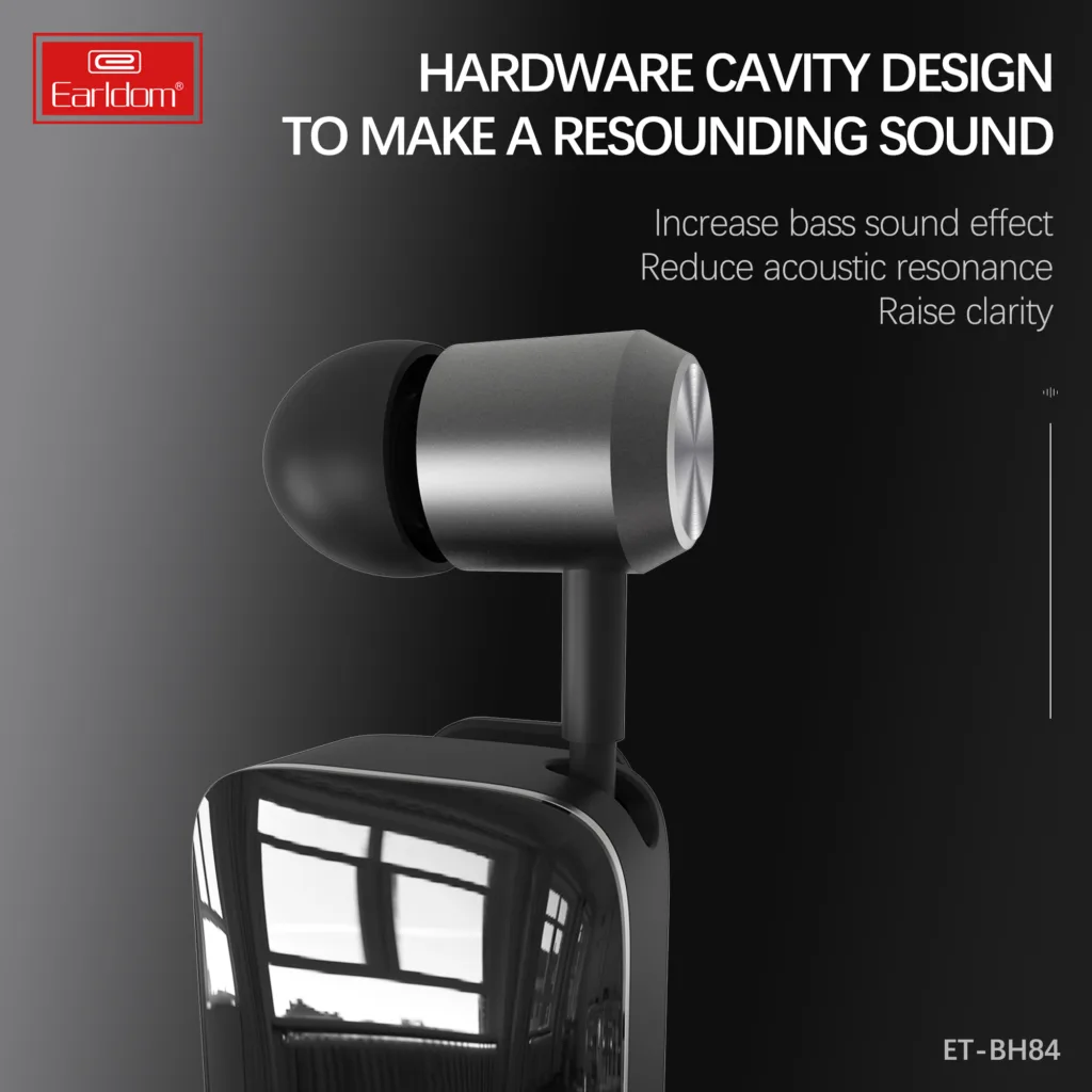 هندزفری بلوتوثی ارلدام مدل CLIP-ON BH84