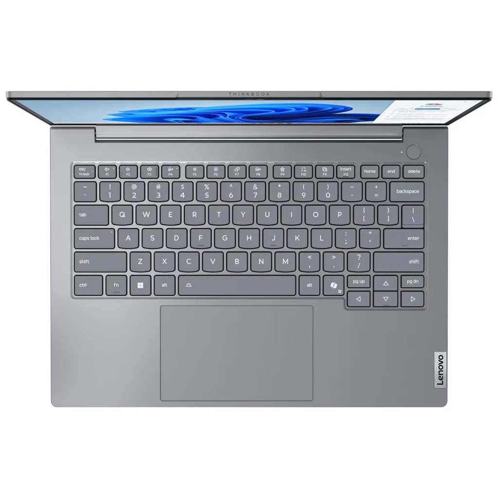 لپ تاپ 14 اینچی لنوو مدل ThinkBook 14 G8 IAL-Core Ultra 7 255H-16GB DDR5 5600MHz-1TB SSD-IPS 60Hz-Backlit-Fingerprint به همراه کیف - کاستوم شده