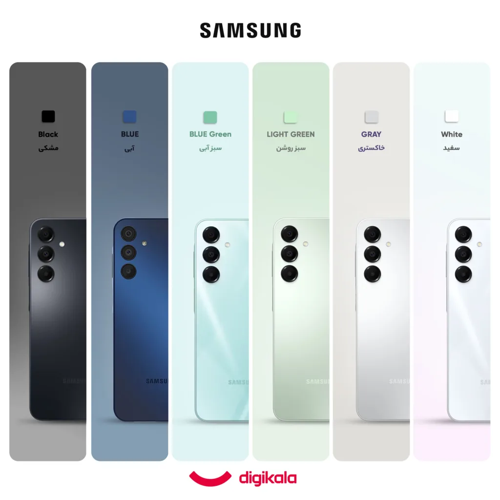 گوشی موبایل سامسونگ مدل Galaxy A16 4G دو سیم کارت ظرفیت 256 گیگابایت و رم 8 گیگابایت - ویتنام
