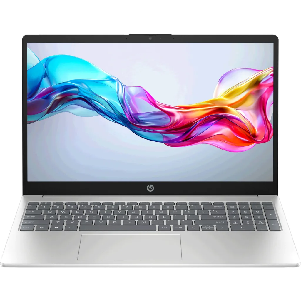 لپ تاپ 15.6 اینچی اچ‌ پی مدل fc0171nia-15-Athlon 7120U-8GB LPDDR5 3200MHz-256GB SSD-TFT