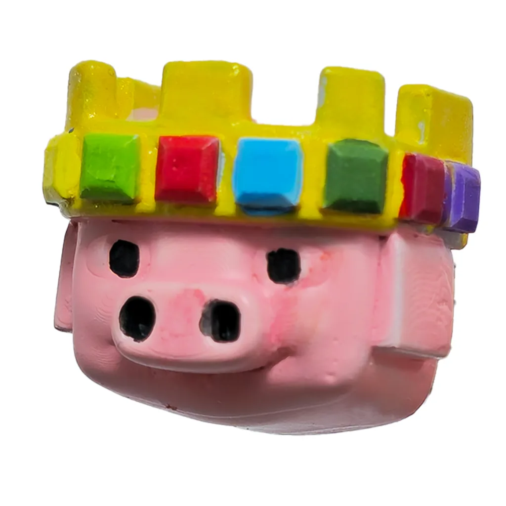 دکمه کیبورد مدل Minecraft Pig