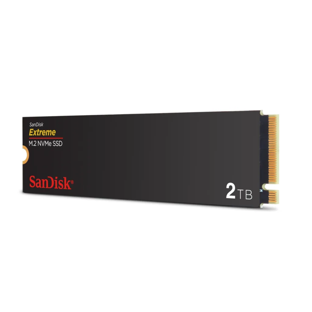 اس اس دی اینترنال PCIe 4.0 سن دیسک مدل Extreme GEN4 M.2 ظرفیت دو ترابایت