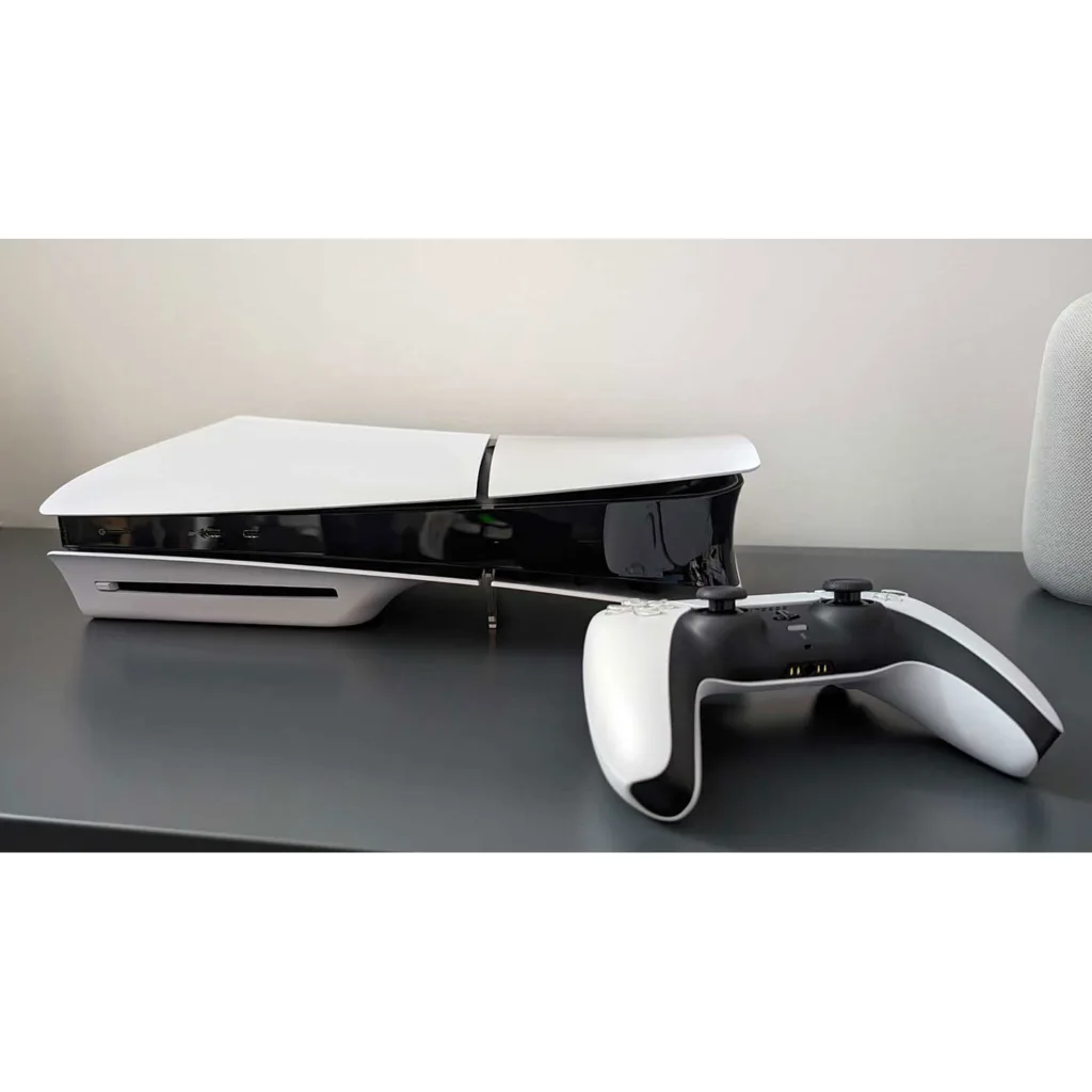کنسول بازی سونی مدل PlayStation 5 Slim ظرفیت یک ترابایت ریجن 2016A اروپا به همراه دسته اضافی