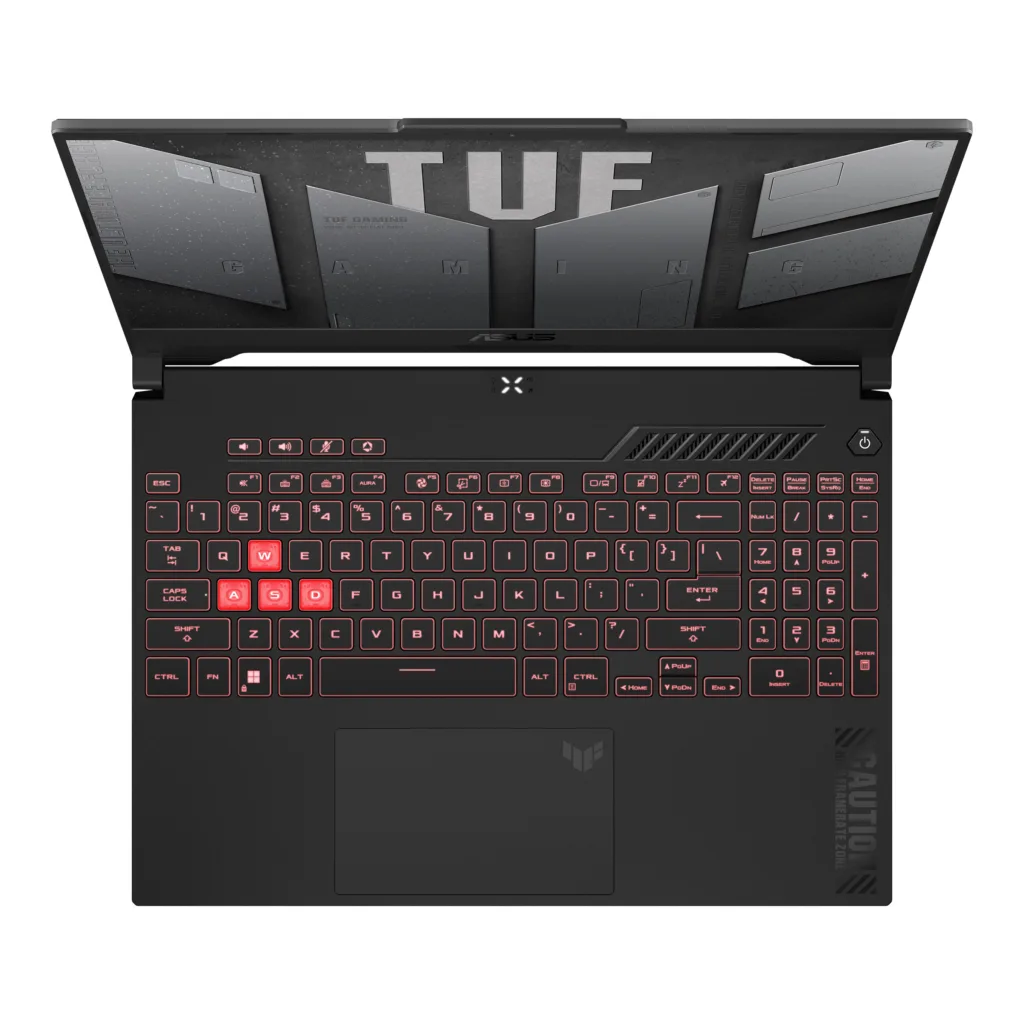 لپ تاپ 15.6 اینچ ایسوس مدل TUF Gaming A15 (2024) FA507UI-LP034W-R9 8945HS-RTX4070 8GB-16GB DDR5 5600MHz-1TB SSD-FHD 144Hz-W
