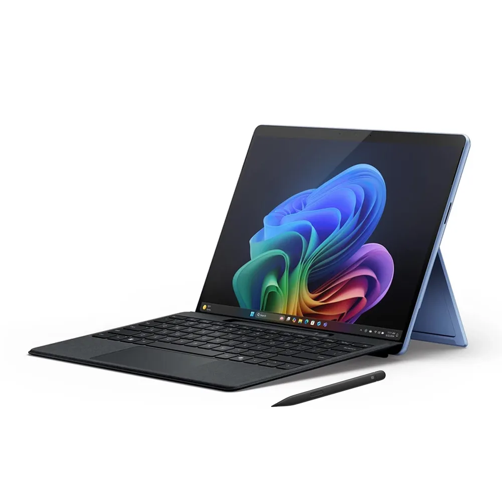 تبلت 13 اینچی مایکروسافت مدل Surface Pro 11-Snapdragon X Elite OLED ظرفیت 1 ترابایت و رم 16 گیگابایت به همراه کیبورد Surface Pro Flex و قلم Slim Pen 2