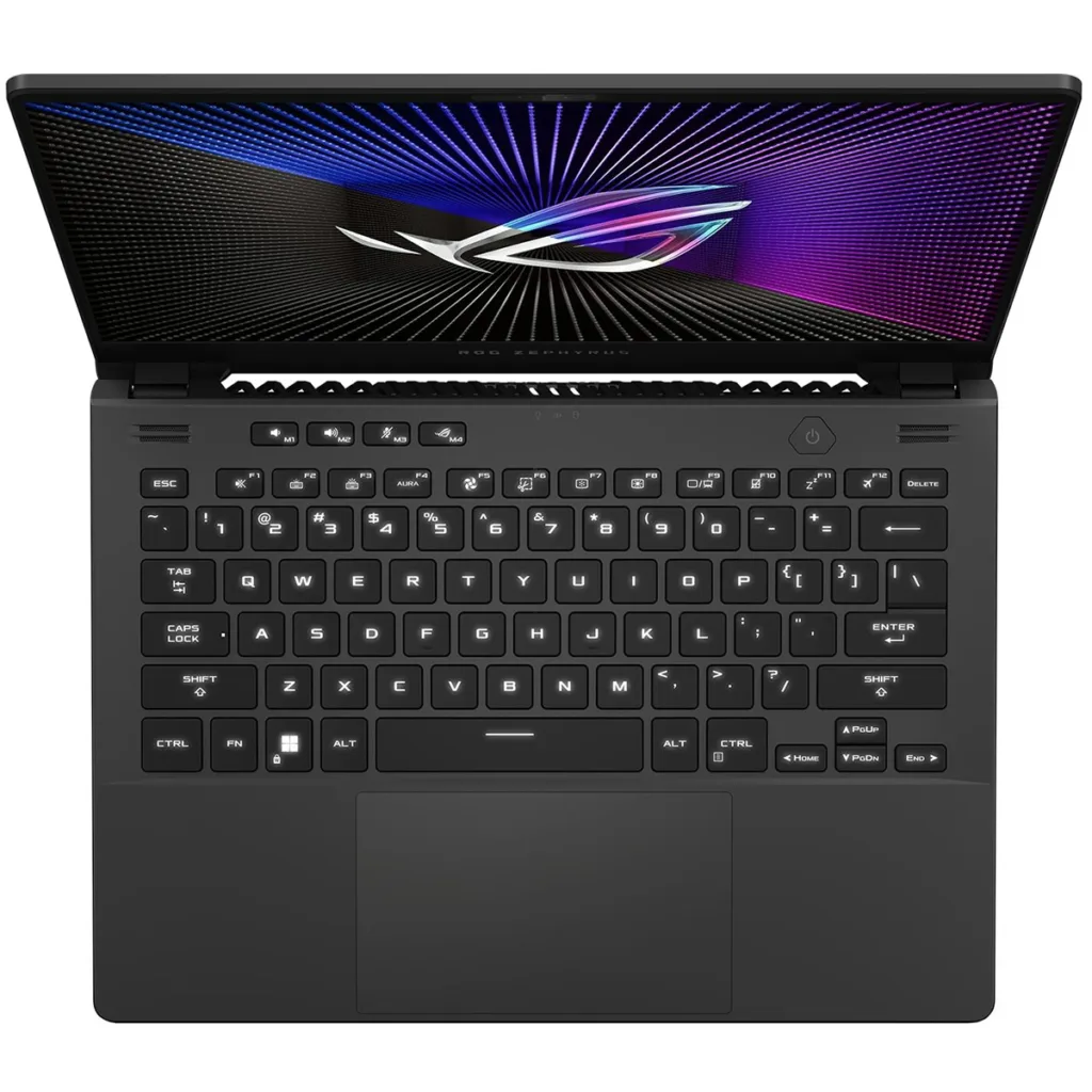 لپ تاپ 14 اینچی ایسوس مدل ROG Zephyrus G14 GA402XZ-CS94-R9 7940HS-RTX4080 12GB-16GB DDR5 4800MHz-1TB SSD-QHD 165Hz-W