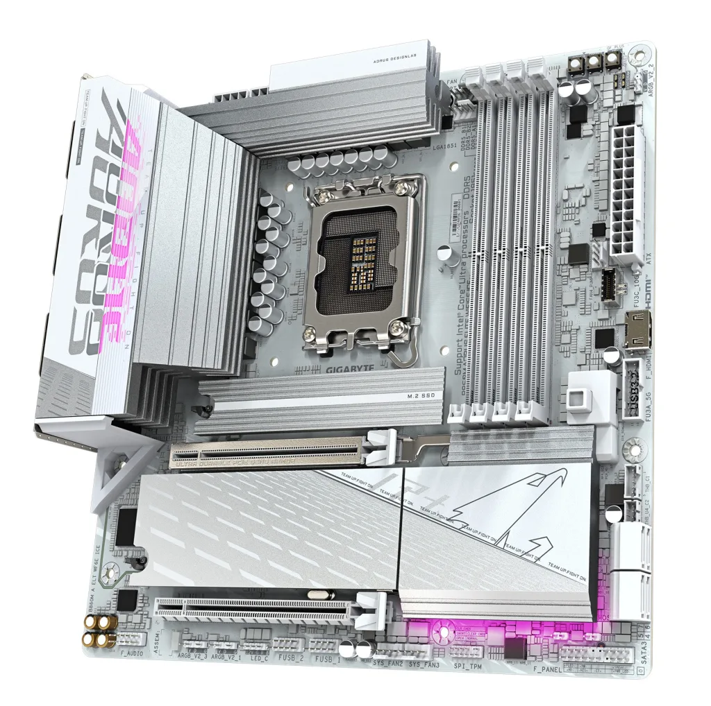 مادربرد گیگابایت مدل B860M AORUS ELITE WIFI6E ICE