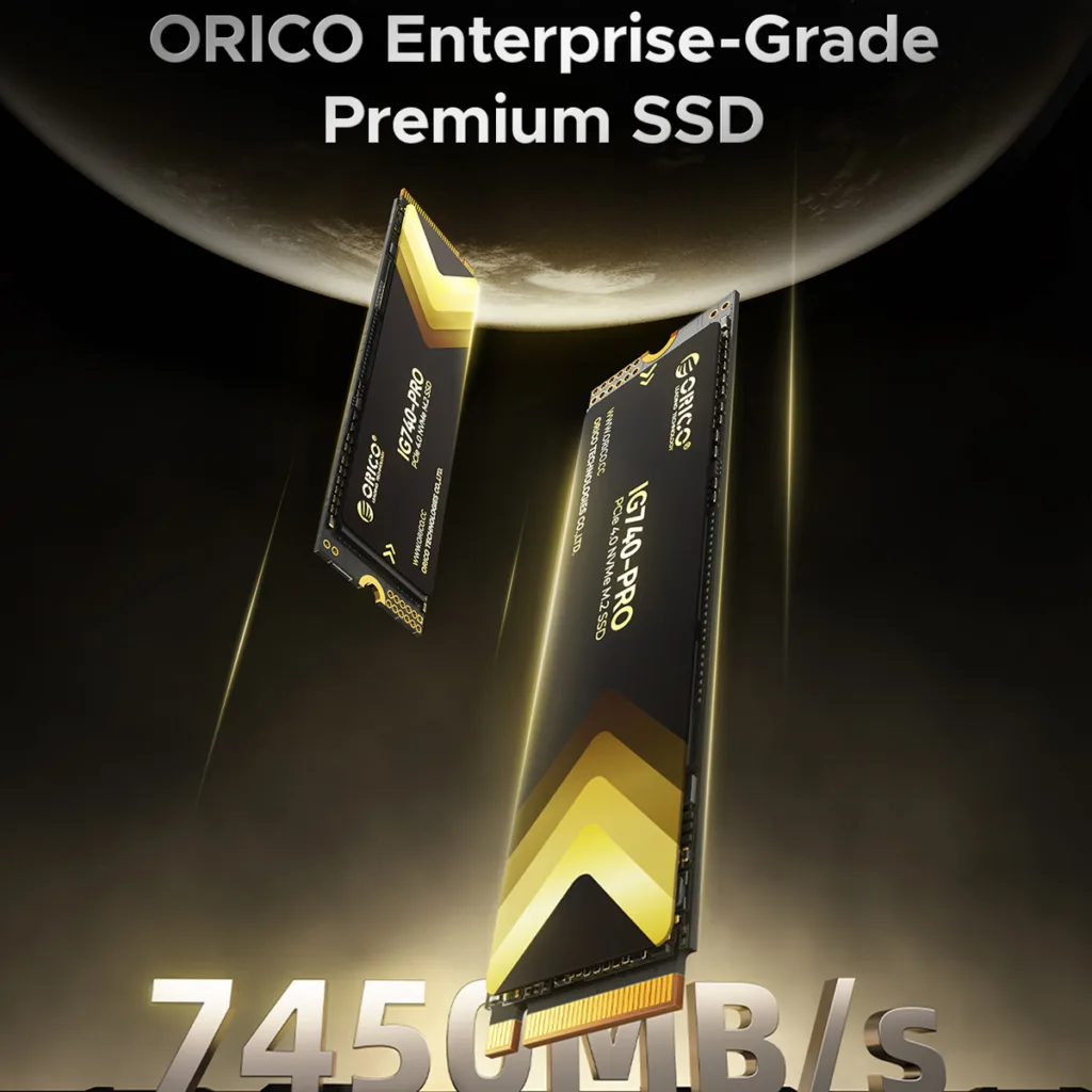 اس اس دی اینترنال PCIe Gen4 x4 اوریکو مدل IG740PRO-1TB ظرفیت 1 ترابایت