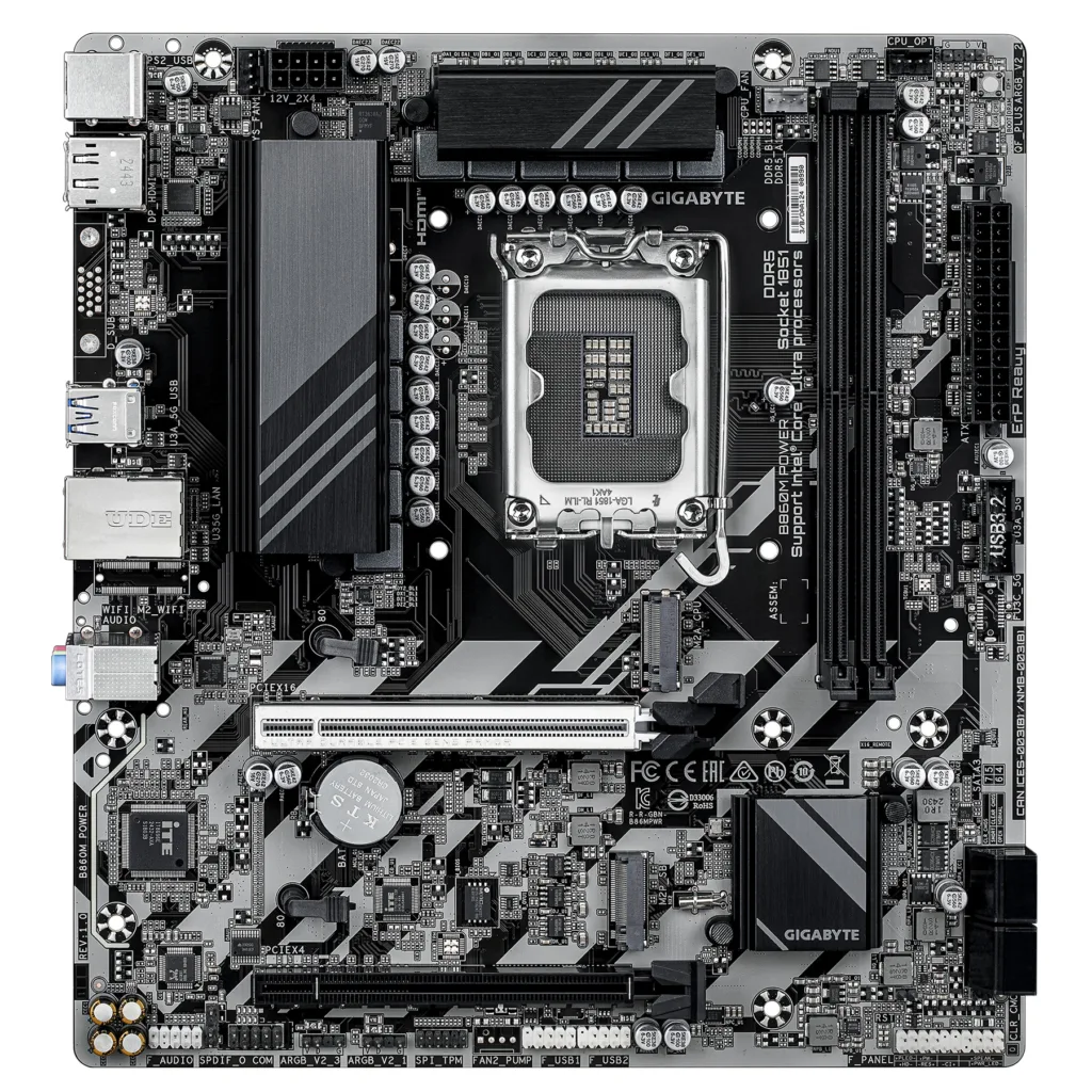 مادربرد گیگابایت مدل B860M POWER