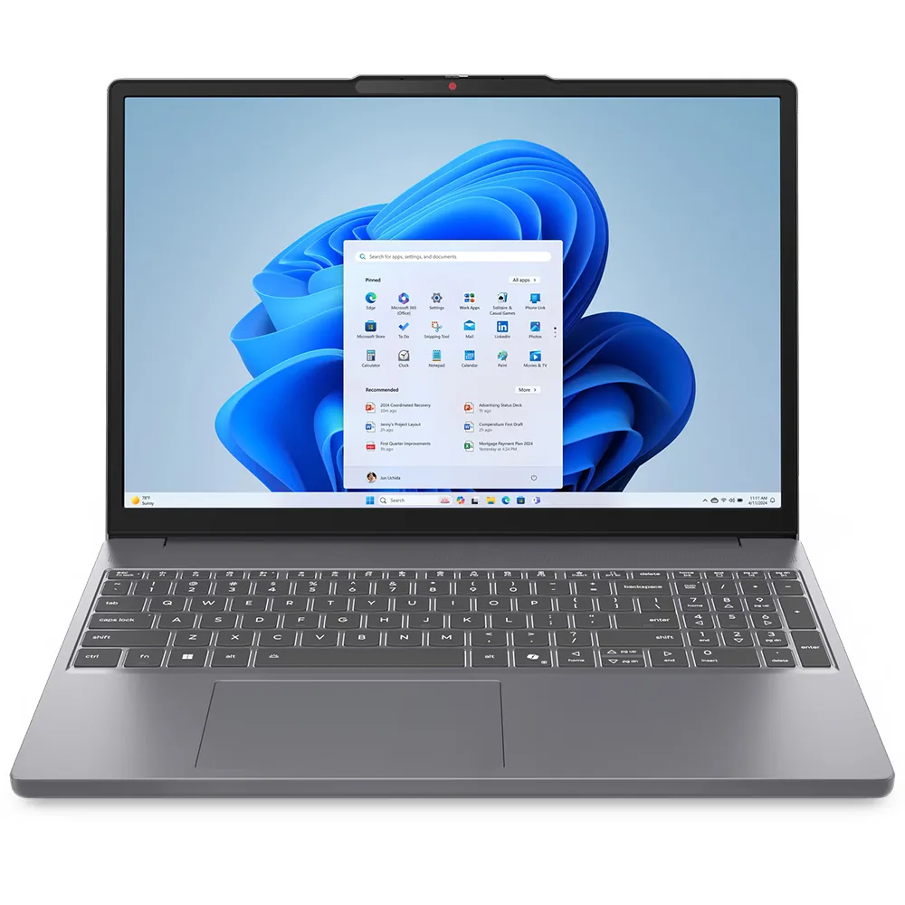 لپ تاپ 15.3 اینچی لنوو مدل IdeaPad Slim 3 15IRH10-i5 13420H-8GB DDR5-1TB SSD-IPS-Backlit - کاستوم شده