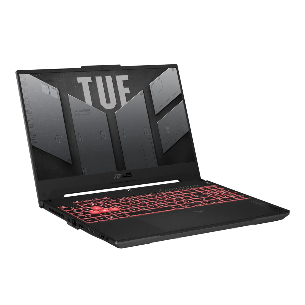 لپ تاپ 15.6 اینچ ایسوس مدل TUF Gaming A15 (2024) FA507UI-LP034W-R9 8945HS-32GB DDR5 5600MHz-1TB SSD-RTX4070 8GB-FHD 144Hz-W - کاستوم شده