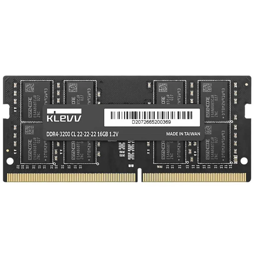 رم لپ‌تاپ DDR4 دو کاناله 3200 مگاهرتز CL22 کِلِو مدل SODIMM